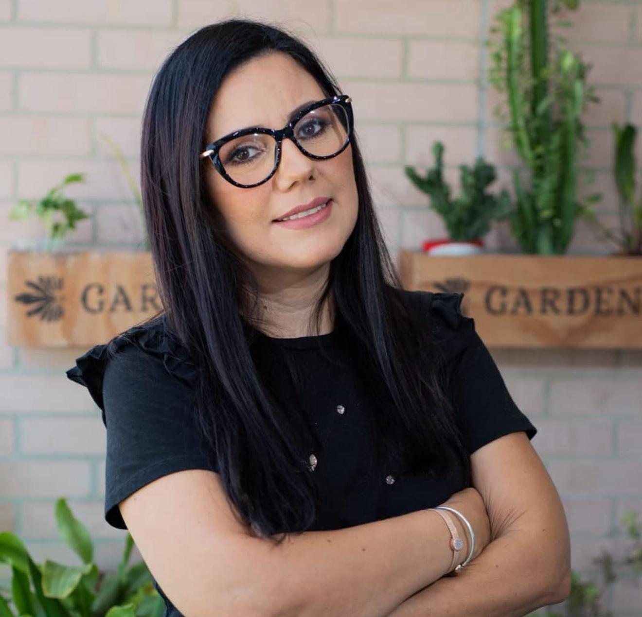 Financial advisor working with client